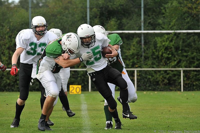 01.09.2012 Neuss Frogs vs. Mülheim Shamrocks (40:8) 