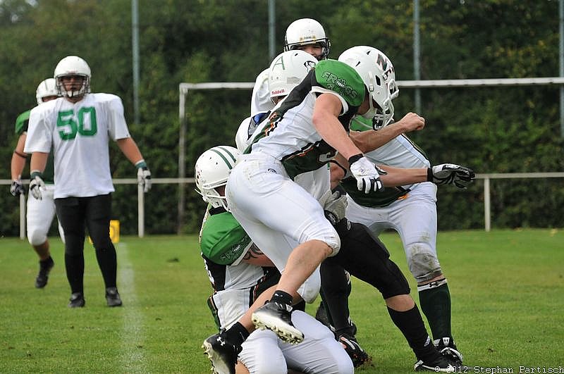 01.09.2012 Neuss Frogs vs. Mülheim Shamrocks (40:8) 