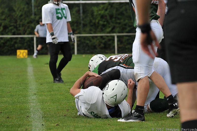 01.09.2012 Neuss Frogs vs. Mülheim Shamrocks (40:8) 