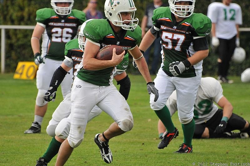 01.09.2012 Neuss Frogs vs. Mülheim Shamrocks (40:8) 