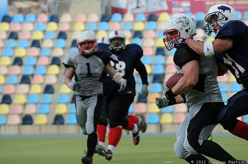 19.05.2012 Mönchengladbach Wolfpack vs. Kreis Heinsberg Bisons (40:2) 