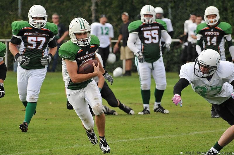 01.09.2012 Neuss Frogs vs. Mülheim Shamrocks (40:8) 