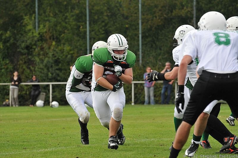 01.09.2012 Neuss Frogs vs. Mülheim Shamrocks (40:8) 