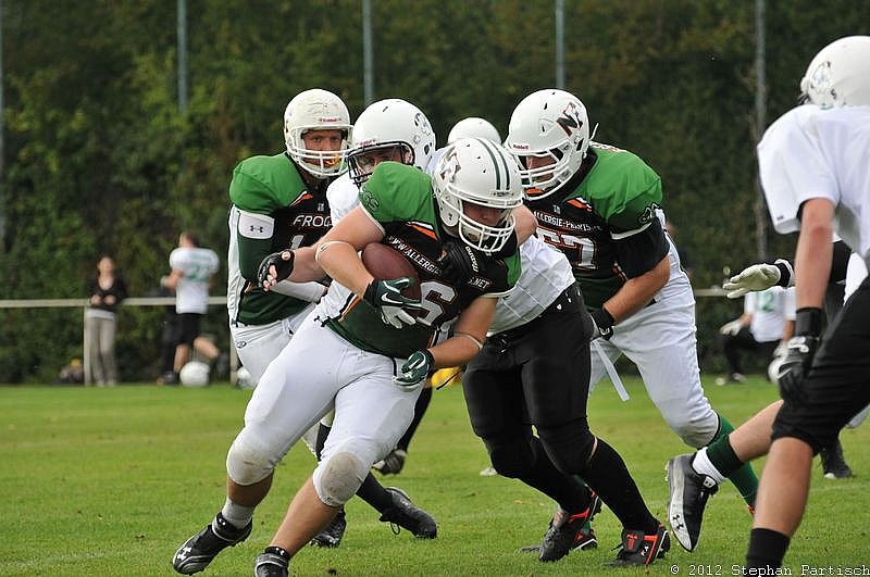 01.09.2012 Neuss Frogs vs. Mülheim Shamrocks (40:8) 