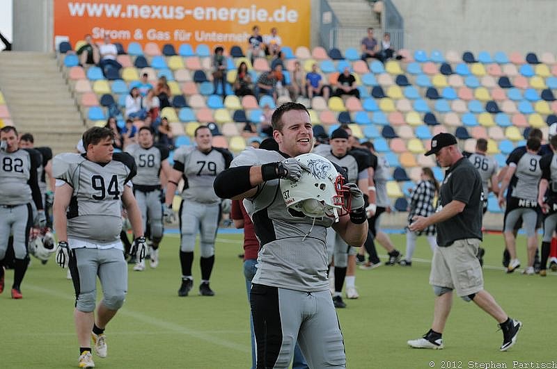19.05.2012 Mönchengladbach Wolfpack vs. Kreis Heinsberg Bisons (40:2) 