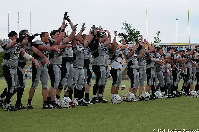 19.05.2012 Mönchengladbach Wolfpack vs. Kreis Heinsberg Bisons (40:2) 