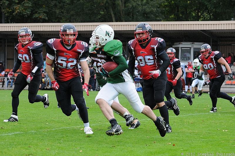 03.10.2012 Düsseldorf Panther II vs. Neuss Frogs (56:12) 