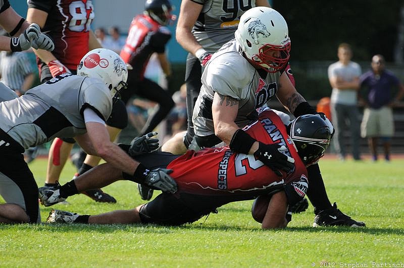 09.09.2012 Düsseldorf Panther II vs. Mönchengladbach Wolfpack (10:7) 