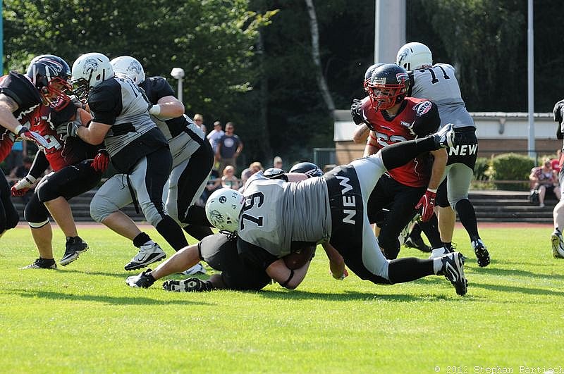 09.09.2012 Düsseldorf Panther II vs. Mönchengladbach Wolfpack (10:7) 