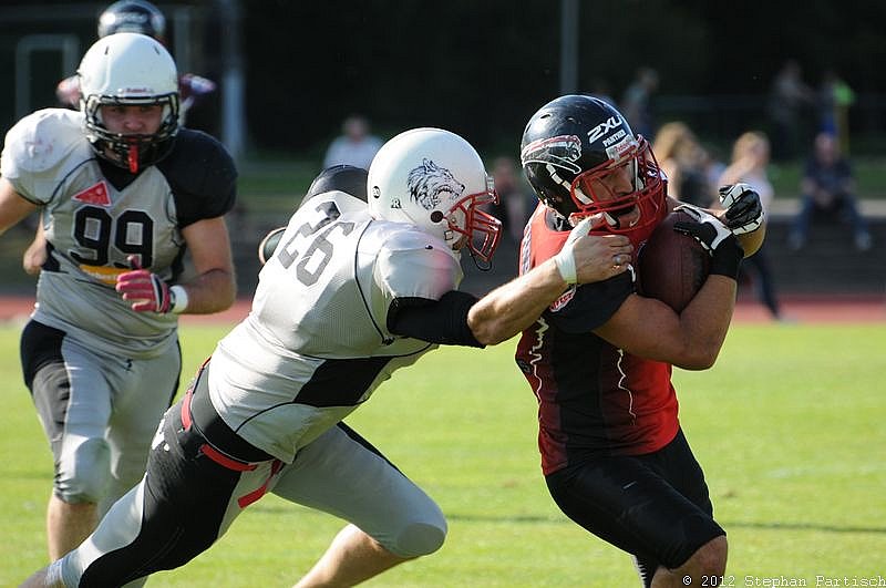 09.09.2012 Düsseldorf Panther II vs. Mönchengladbach Wolfpack (10:7) 