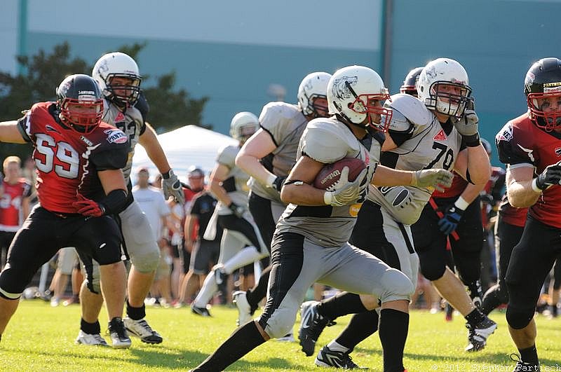 09.09.2012 Düsseldorf Panther II vs. Mönchengladbach Wolfpack (10:7) 