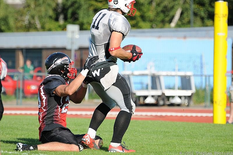 09.09.2012 Düsseldorf Panther II vs. Mönchengladbach Wolfpack (10:7) 