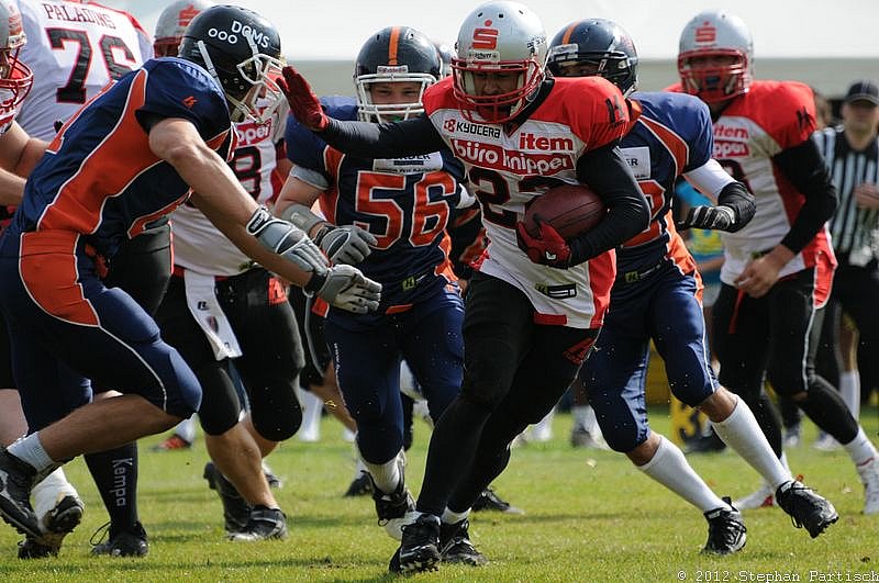 15.09.2012 Leverkusen Tornados vs. Solingen Paladins (9:14) 