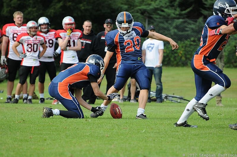15.09.2012 Leverkusen Tornados vs. Solingen Paladins (9:14) 