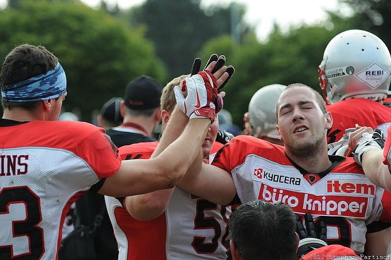 15.09.2012 Leverkusen Tornados vs. Solingen Paladins (9:14) 