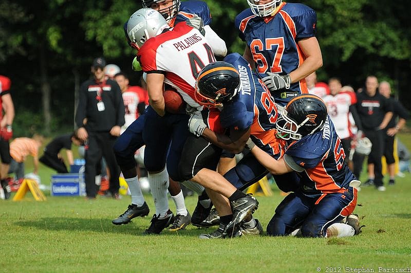 15.09.2012 Leverkusen Tornados vs. Solingen Paladins (9:14) 