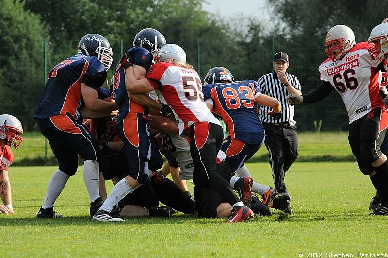 15.09.2012 Leverkusen Tornados vs. Solingen Paladins (9:14) 