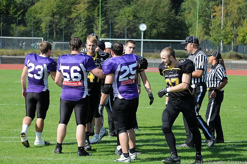 16.09.2012 Düsseldorf Bulldozer vs. Langenfeld Longhorns (0:76) 