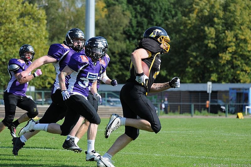 16.09.2012 Düsseldorf Bulldozer vs. Langenfeld Longhorns (0:76) 