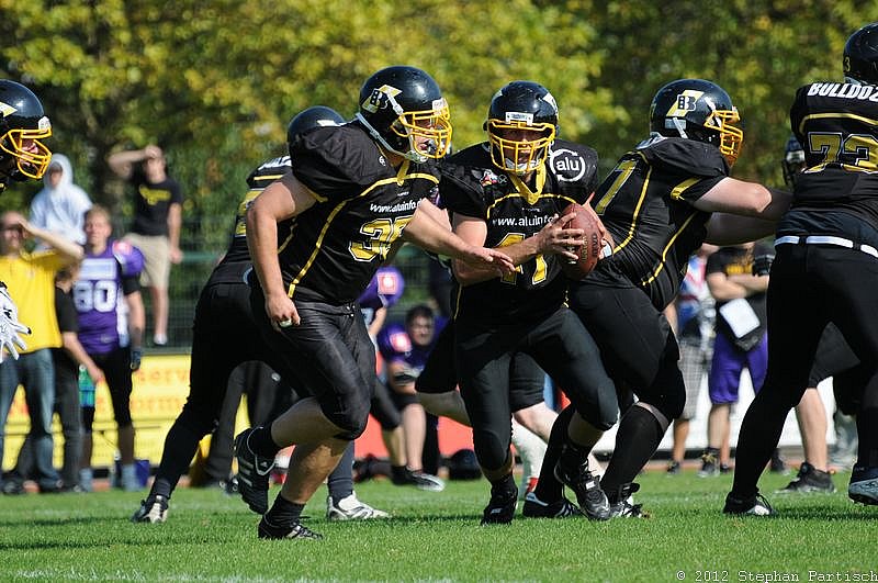 16.09.2012 Düsseldorf Bulldozer vs. Langenfeld Longhorns (0:76) 